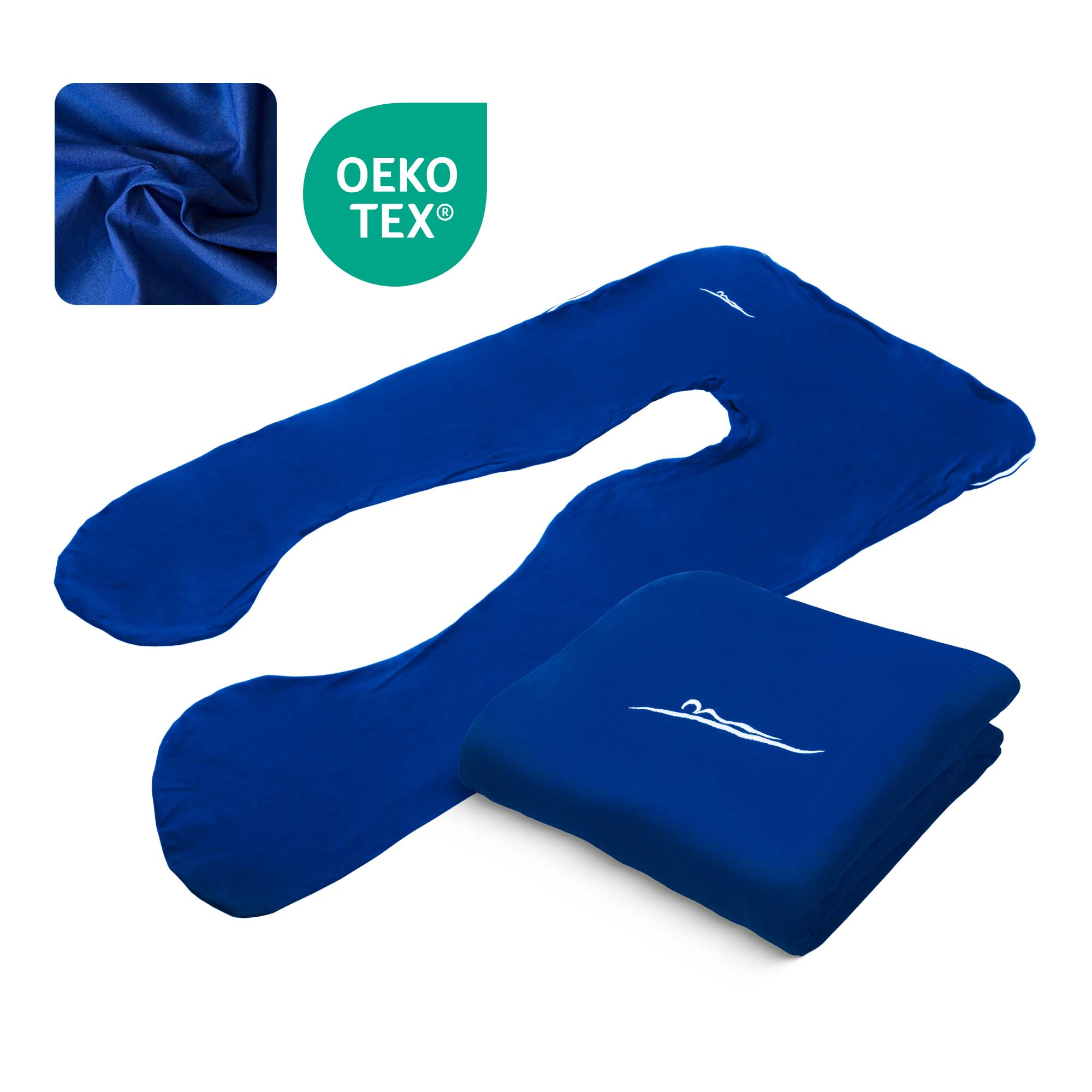 Coperchio di ricambio - cotone (blu)